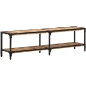 vidaXL Tv-meubel 150x30x41 cm massief mangohout