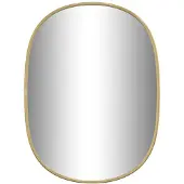 vidaXL Wandspiegel 40x30 cm goudkleurig