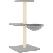 vidaXL Kattenmeubel met sisal krabpalen 72 cm lichtgrijs