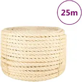 vidaXL Touw 20 mm 25 m 100% sisal