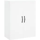 vidaXL Wandkast 69,5x34x90 cm bewerkt hout wit