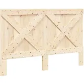 vidaXL Hoofdbord 160x104 cm massief grenenhout