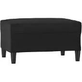 vidaXL Voetenbank 70x55x41 cm kunstleer zwart