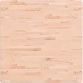 vidaXL Tafelblad vierkant 90x90x1,5 cm massief beukenhout
