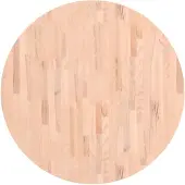vidaXL Tafelblad rond Ø90x2,5 cm massief beukenhout