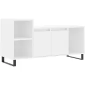 vidaXL Tv-meubel 100x35x55 cm bewerkt hout wit