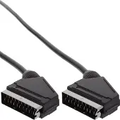 InLine Scartkabel, male / male, 3m