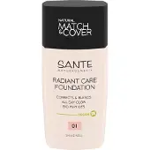 Sante Naturkosmetik Radiant Care Foundation Vloeibare foundation 30 ml 01