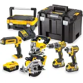 DeWalt DCK551P3T Accu combiset 5-delig 18V XR 5.0Ah in TSTAK