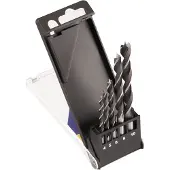 Irwin Set Houtspiraalboren Brad point 5PCS, 4-10mm