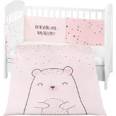 Kikkaboo Game Style Eu Bear With Me 60/120 Cm 2 Pieces Roze Kinderen
