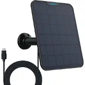 Reolink Beveiligingscamera Solar Panel 2 - Zwart - USB-C