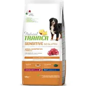 NATURAL TRAINER 2 x 12 kg Trainer Natural Sensitive No Gluten Adult Med/Max Lamb hondenvoer droog