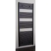 Sanicare design handdoekradiator 60x172cm zwart mat