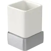 Haceka Aline Glashouder aluminium Geborsteld Aluminium 1195698