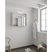 Mondiaz Cubb spiegelkast 80x70x16cm linen met 2 deuren