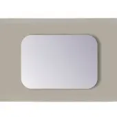 Sanicare Spiegel Rechthoek Q-Mirrors Afgeronde Hoeken 60x120 cm PP Geslepen Incl. Ophanging