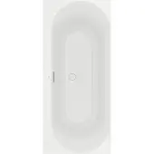Villeroy & Boch Loop duobad - 180x80cm - rechthoek/binnenbad ovaal - acryl Stone White mat uba180lof2v-rw