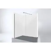 Best design Inloopdouche Dalis Moya 90x200 cm 8mm Nano Glas Gunmetal
