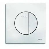 Wisa Enyo bedieningspaneel dualflush DF glanschroom 8050416751