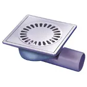 Aquaberg Aq vloerput blucher rvs 50mm 147x147mm