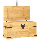 vidaXL Opbergkist Mexicaans grenenhout Corona-stijl 91x49,5x47 cm