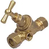BPE Stopkraan 82951 Knel 15Mm Ms M Aftap