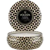 Voluspa Maison Noir 3-wick Tin geurkaars 40 uur Ambre Lumiere