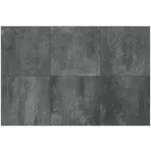Floorgres Vloertegel rawtech 60x60 cm mat coal