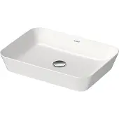Duravit Cape Cod waskom rechthoekig zonder kraangat zonder overloop 55x40cm mat wit 2347553200