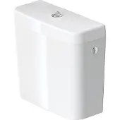 Duravit D-Code - Reservoir 39x17 cm, aansluiting rechts/links, alpine wit 0927000004