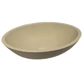 Best design New Stone waskom 52x38cm met klikwaste Solid Surface sandstone
