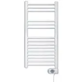OEM Elektrische handdoekradiator, 78,6 x 40 cm, merk Stahl, witte, glanzende afwerking, 300W, 230V, 50Hz