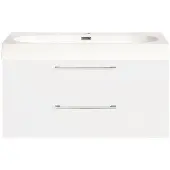 Differnz Somero badmeubelset 80cm hoogglans wit