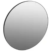 Plieger Nero Round spiegel rond 100cm met zwarte lijst
