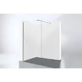 Best design Inloopdouche dalis ore 120x200 cm 8 mm nano glas rvs geborsteld