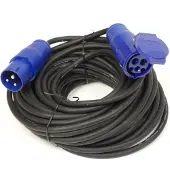 VB Extend Verlengsnoer CEE 3x1.5mm² 20 meter H07RN-F zwart CEE20mtrH07