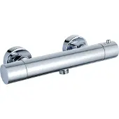 FortiFura Calvi Thermostatische Douchekraan - opbouw - chroom SW377816