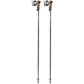 LEKI Airfoil 3D Skistokken (Maat - 1250, Kleur - Blck-dk-antrct-brght-rd)
