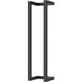 FortiFura Calvi Handdoekrek - 60x12.5x12.5cm - PVD - geborsteld gunmetal (antraciet) SW798606