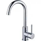 FortiFura Calvi wastafelkraan - hoog - draaibare uitloop - chroom SW809346