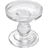 Clayre & Eef Kandelaar Ø 9x9 cm Transparant Glas Transparant