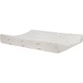 Jollein - Aankleedkussenhoes Jersey 50x70cm - Zachte Hoes Baby Aankleedkussen - Happy Miffy - Nougat