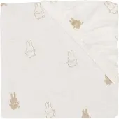 Jollein Hoeslaken Jersey 40/50x80/90cm Happy Miffy Nougat
