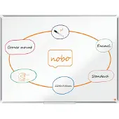 Nobo Whiteboard Premium Plus 90x120cm emaille