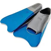 Zoggs Ultra Blue Fins, zwart EU 43-44 2022 Zwemvliezen en Paddles