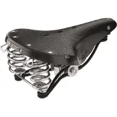 Brooks zadel B66, leer, zwart zwart