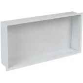 Plieger Inbox Inbouwnis - Met Flens - RVS - 60x30x7.5cm - Kleur RVS