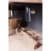 Forzalaqua designsifon verlengbaar rond 5/4' Chroom 100051