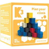 Helvetiq , K3, Strategisch programmeerspel en tactisch spel van hout. Perfect voor unieke familievakanties en gezellige spelletjesavonden. Een spannend klimspel voor 2-4 spelers vanaf 8 jaar